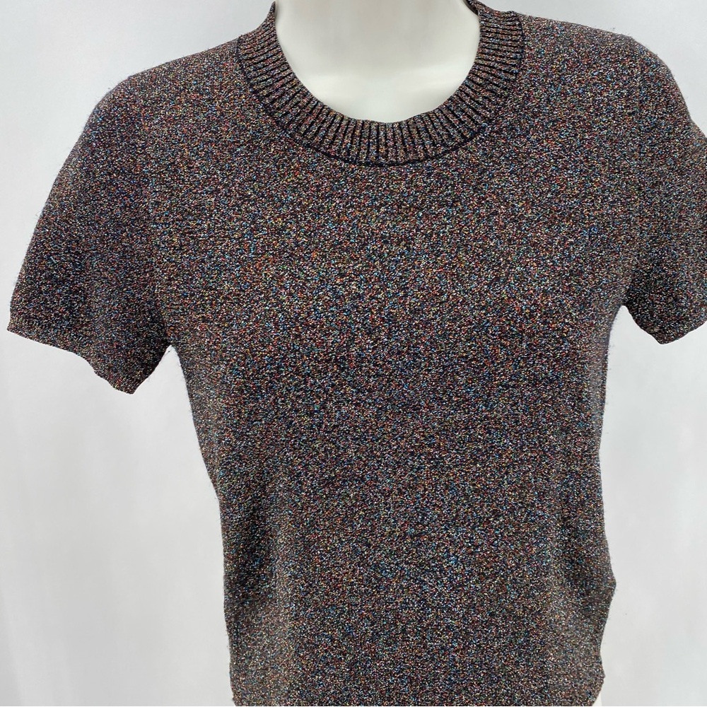 Sandro Paris multicolored glitter shirt - Picture 5 of 10